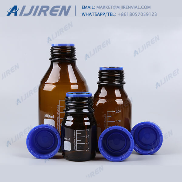 Free sample chemistry bottle reagent 250ml with blue screw cap supplier